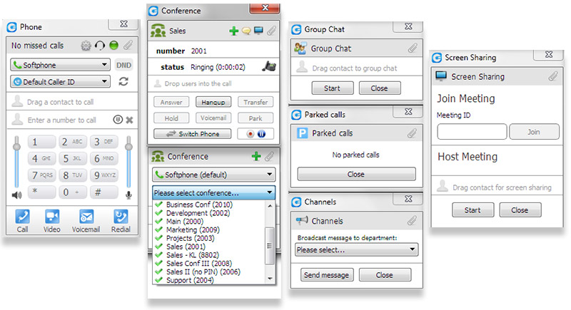gloCOM efficiency in business communication